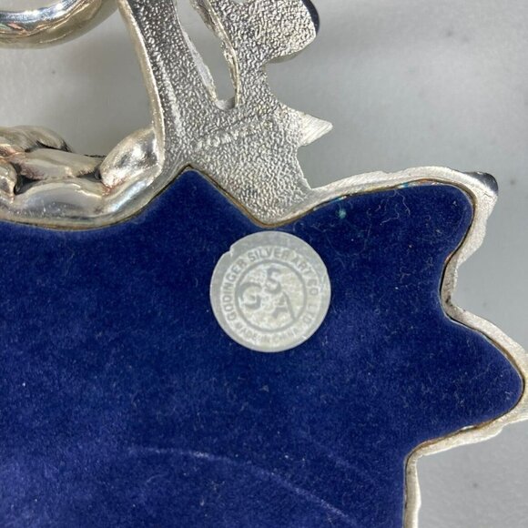 Godinger Silver Grape Cluster Pair Taper Candle Holders - Picture 7 of 9